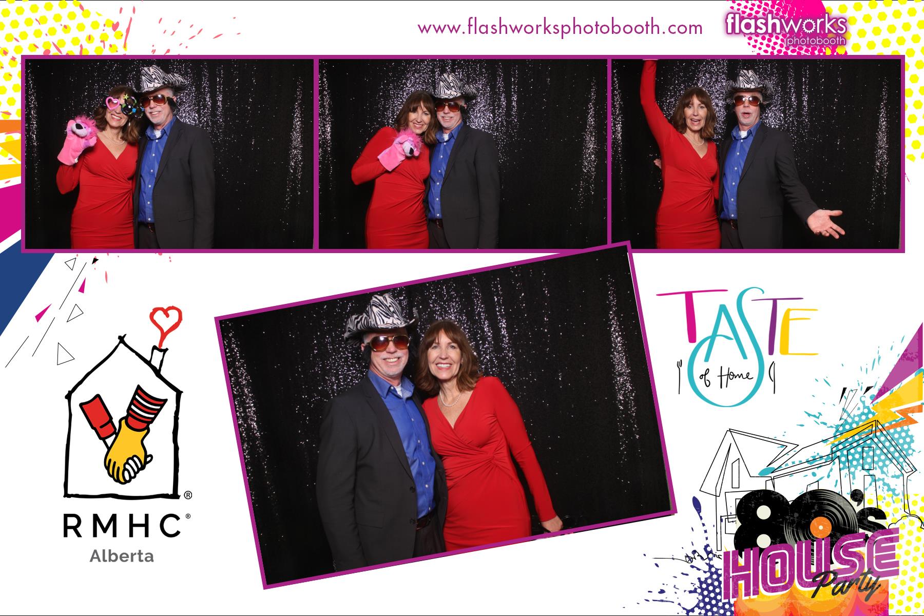 RMHC Alberta - Taste of Home Gala - 80s House Party | View more photos from the event at gallery.flashworksphotobooth.com/u/FlashworksPhotoboothInc/RMHC-Alberta-Taste-of-Home-Gala-80s-House-Party